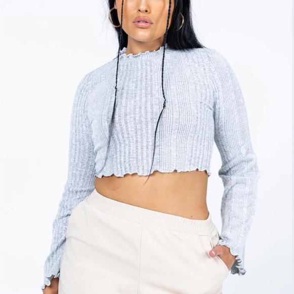 Parsons top Grey - Picture 3 of 6